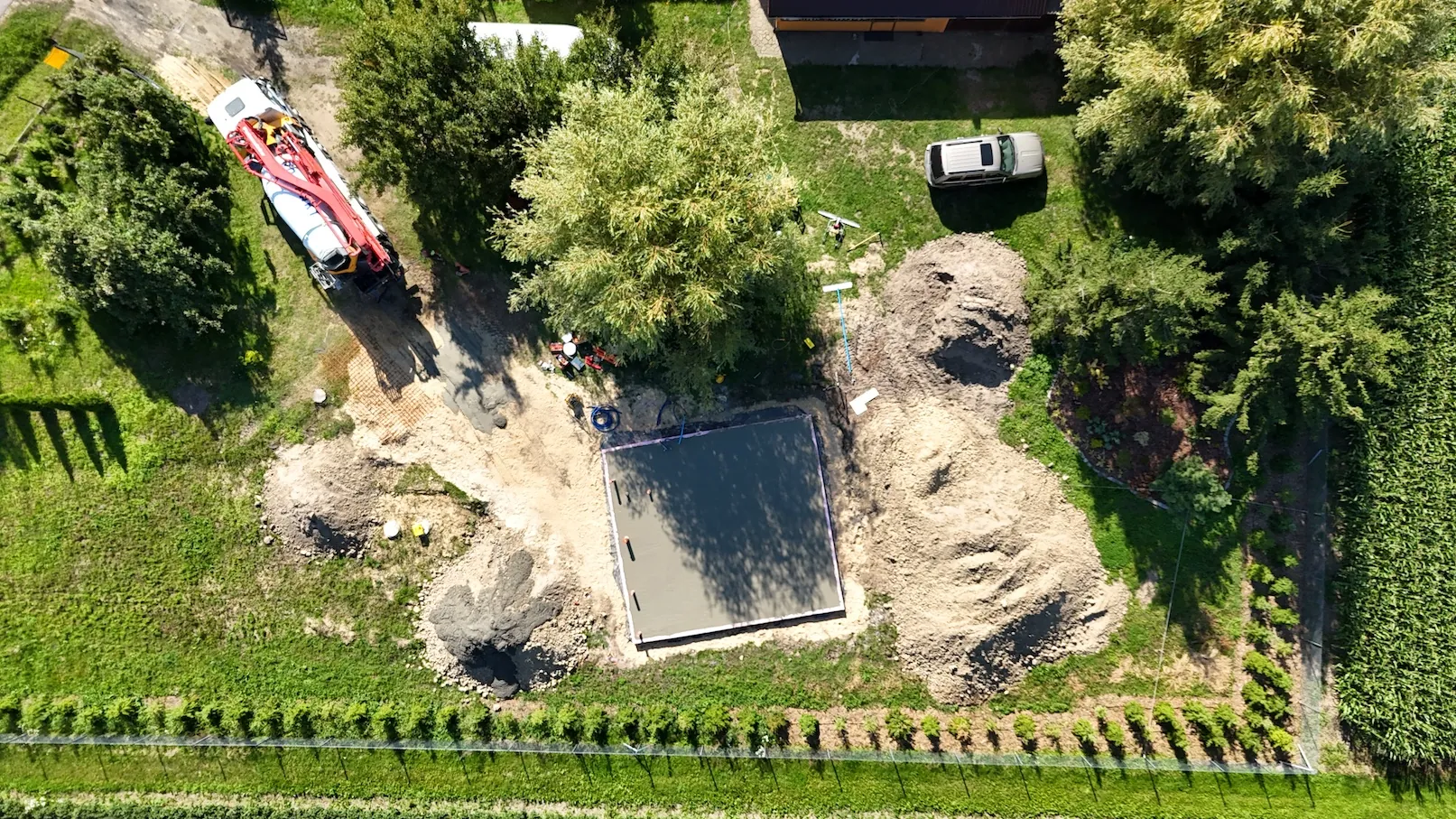 Płyta fundamentowa — realizacja GTF