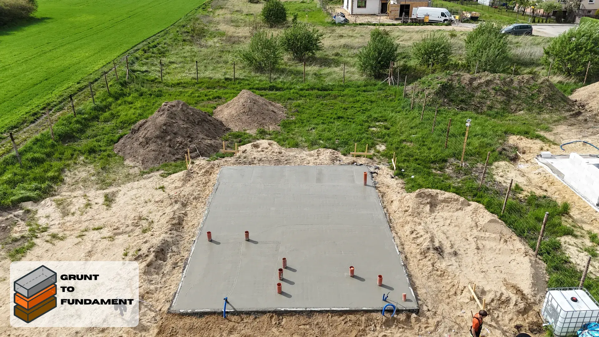 Płyta fundamentowa - Bielawa 95m²