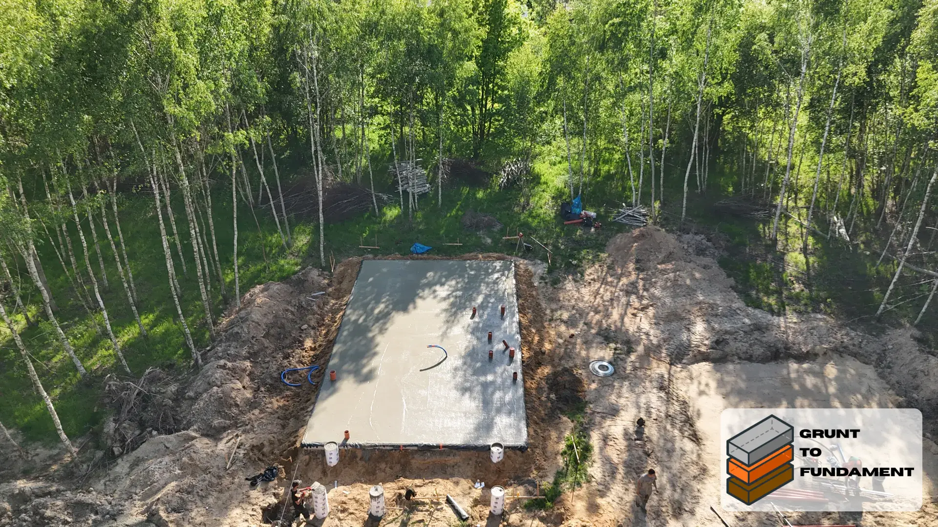 Płyta fundamentowa - Henryków Lubelski 85m² — zdjęcie 7