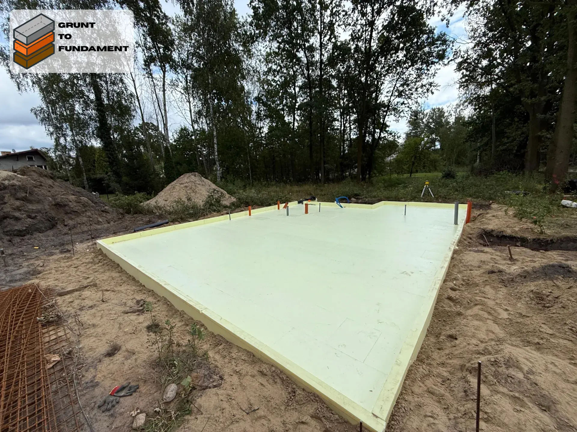 Ciepła płyta fundamentowa - Hipolitów 92m² — zdjęcie 4