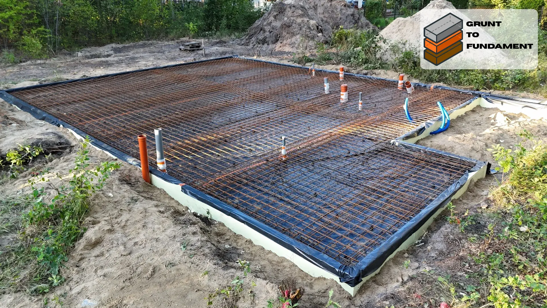 Ciepła płyta fundamentowa - Hipolitów 92m² — zdjęcie 5