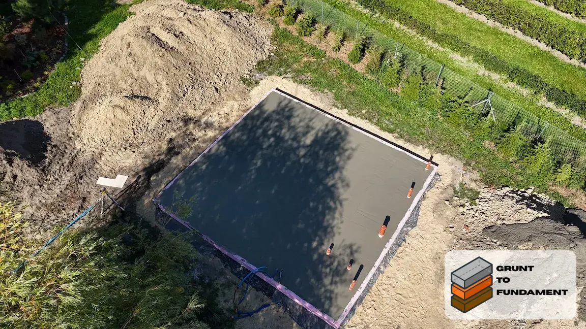 Ciepła płyta fundamentowa - Karnków 64m²