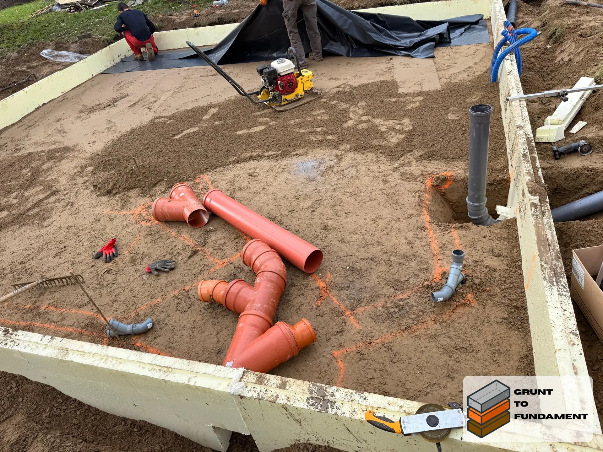 Ciepła płyta fundamentowa - Katowice 38m² — zdjęcie 2