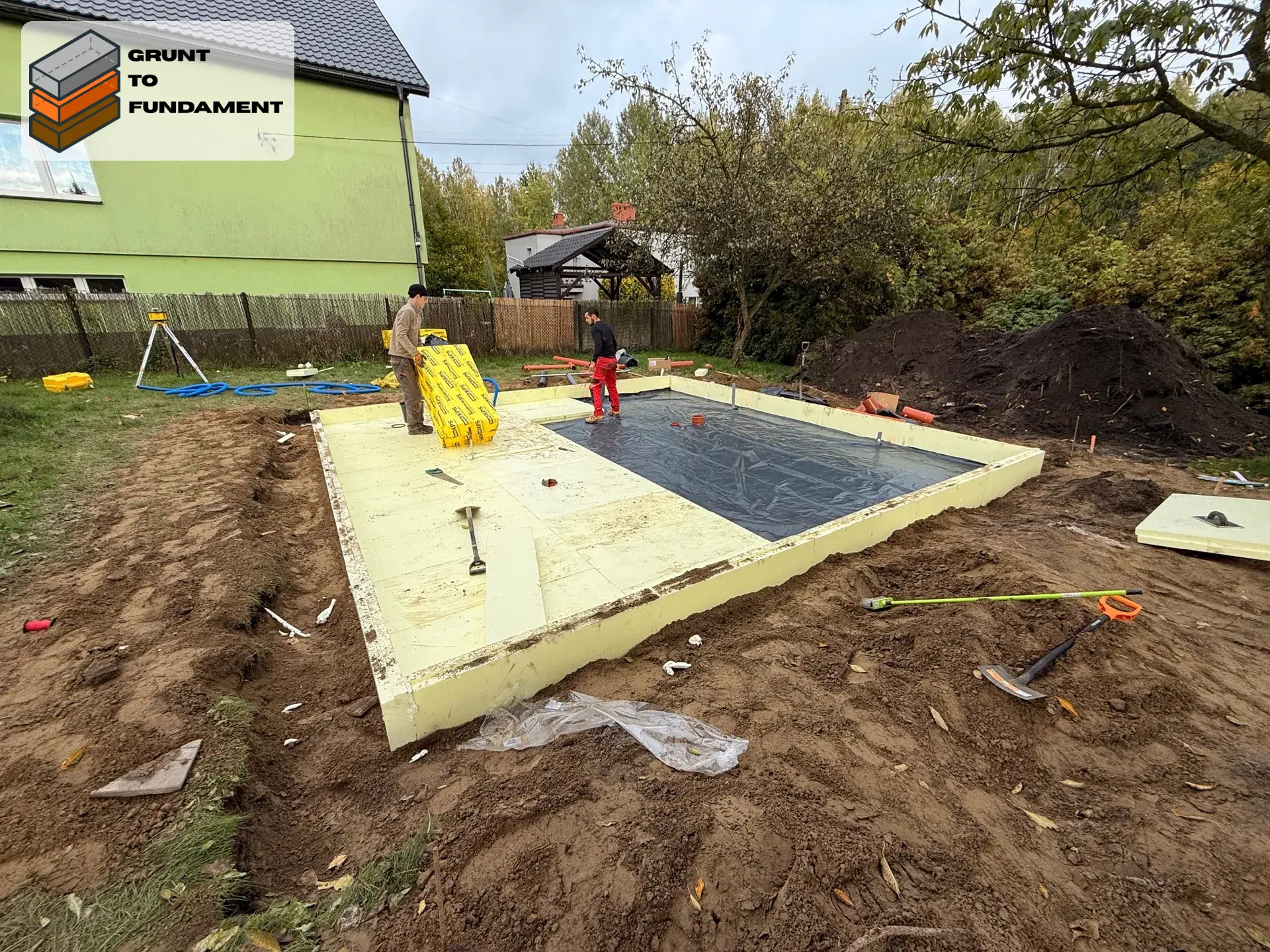 Ciepła płyta fundamentowa - Katowice 38m² — zdjęcie 3