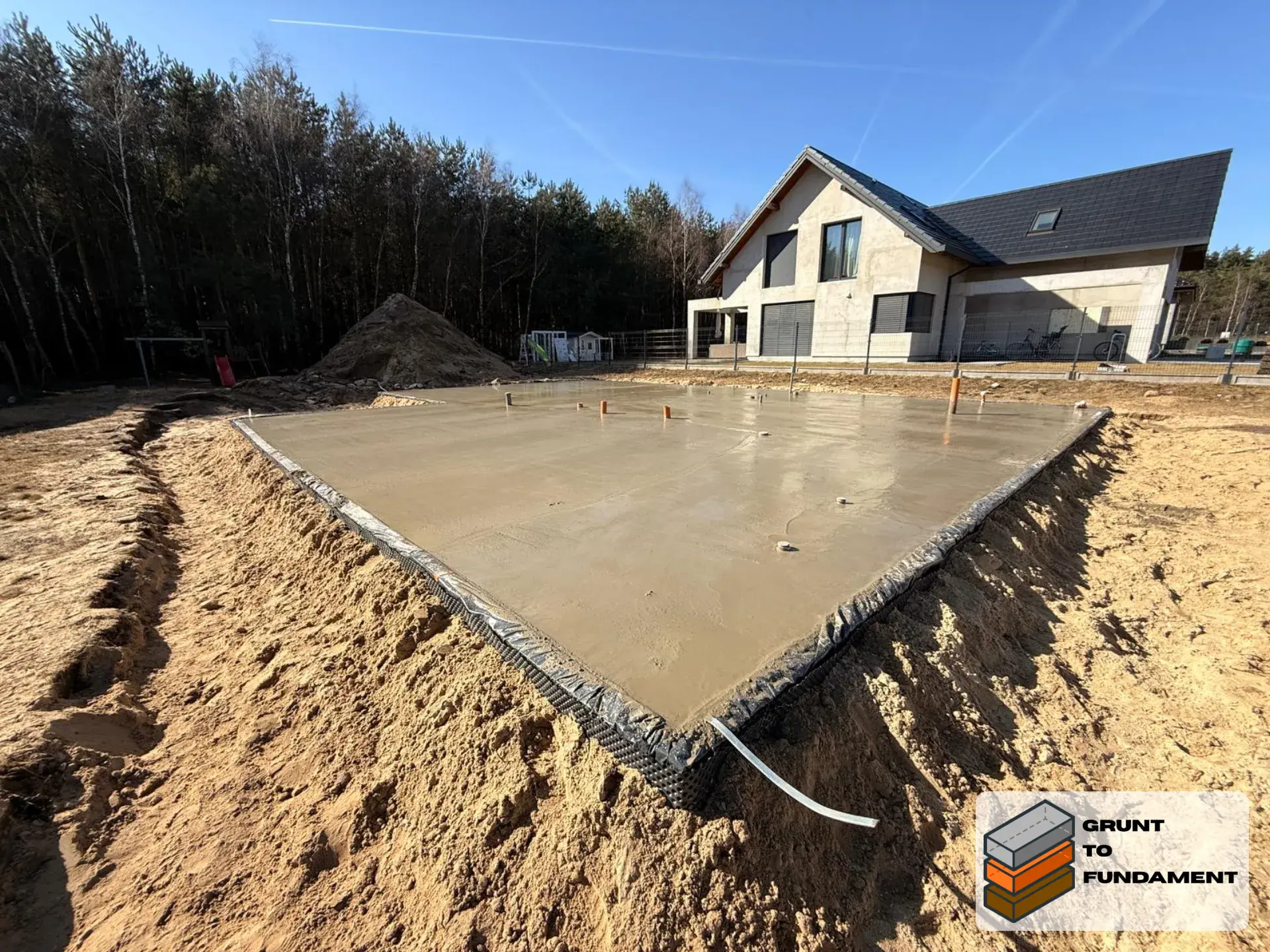 Płyta fundamentowa - Piotrowice 164m² — zdjęcie 8