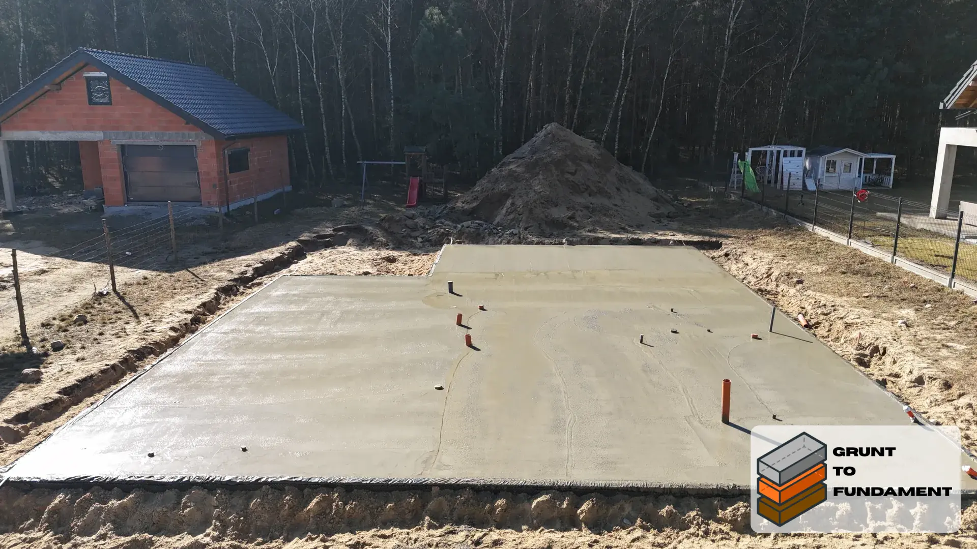 Płyta fundamentowa - Piotrowice 164m² — zdjęcie 4