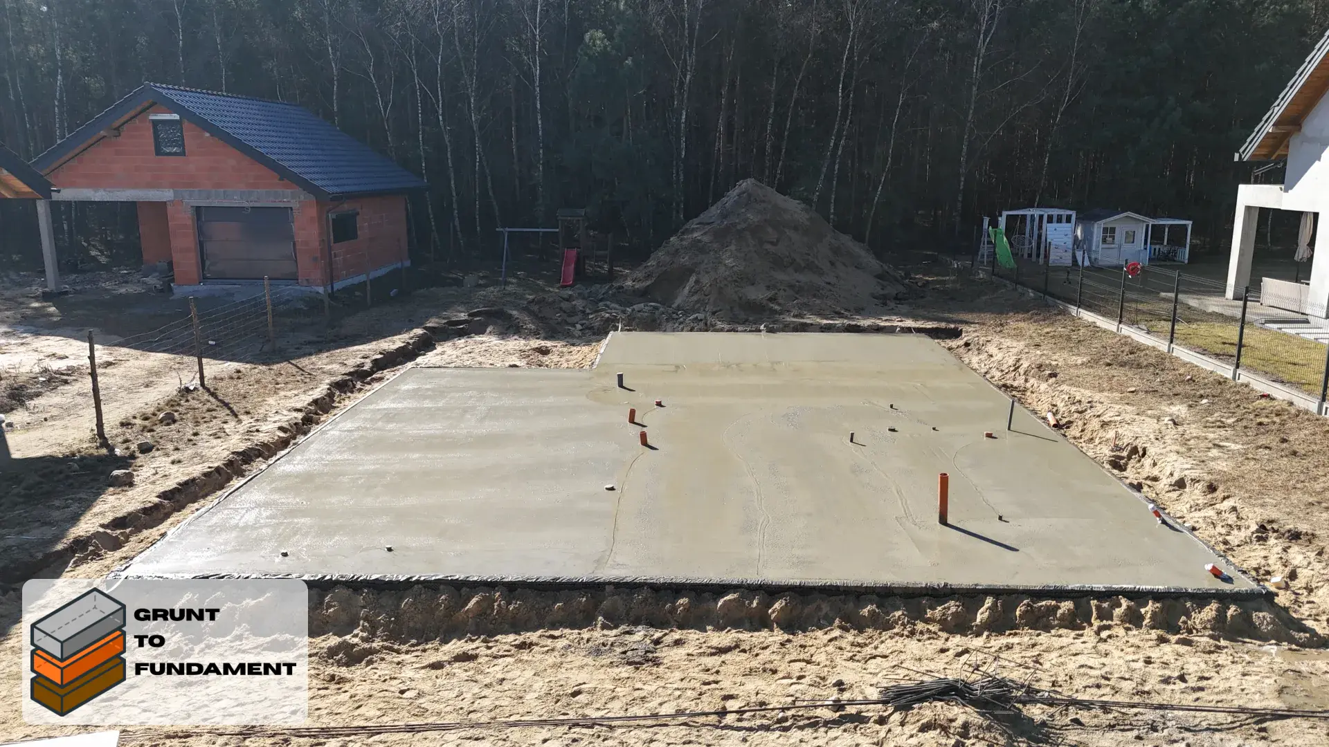 Płyta fundamentowa - Piotrowice 164m² — zdjęcie 5