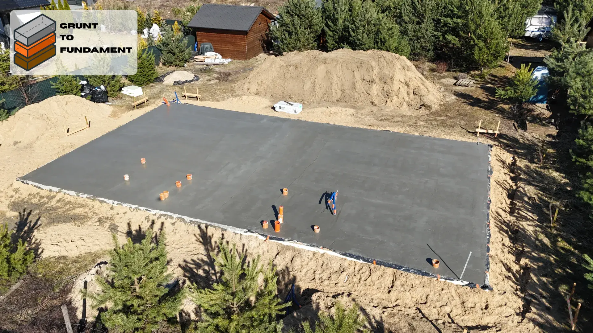 Płyta fundamentowa - Pokrzywnica 135m² — zdjęcie 3