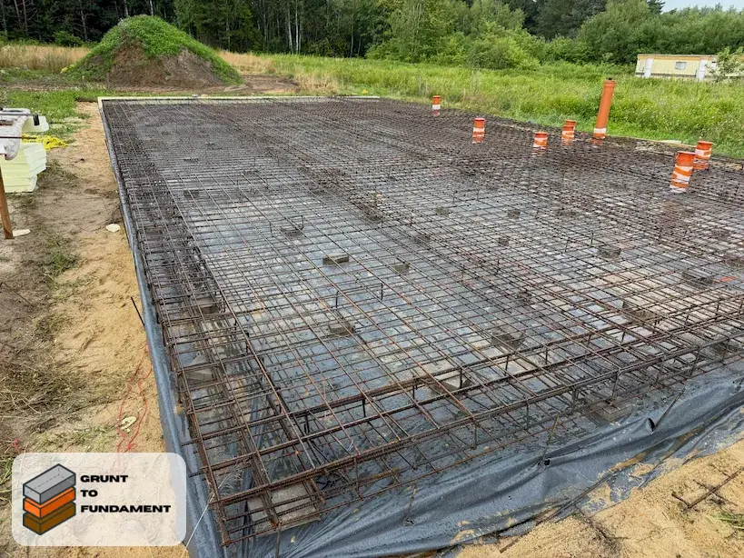 Ciepła płyta fundamentowa - Sułków 80m²