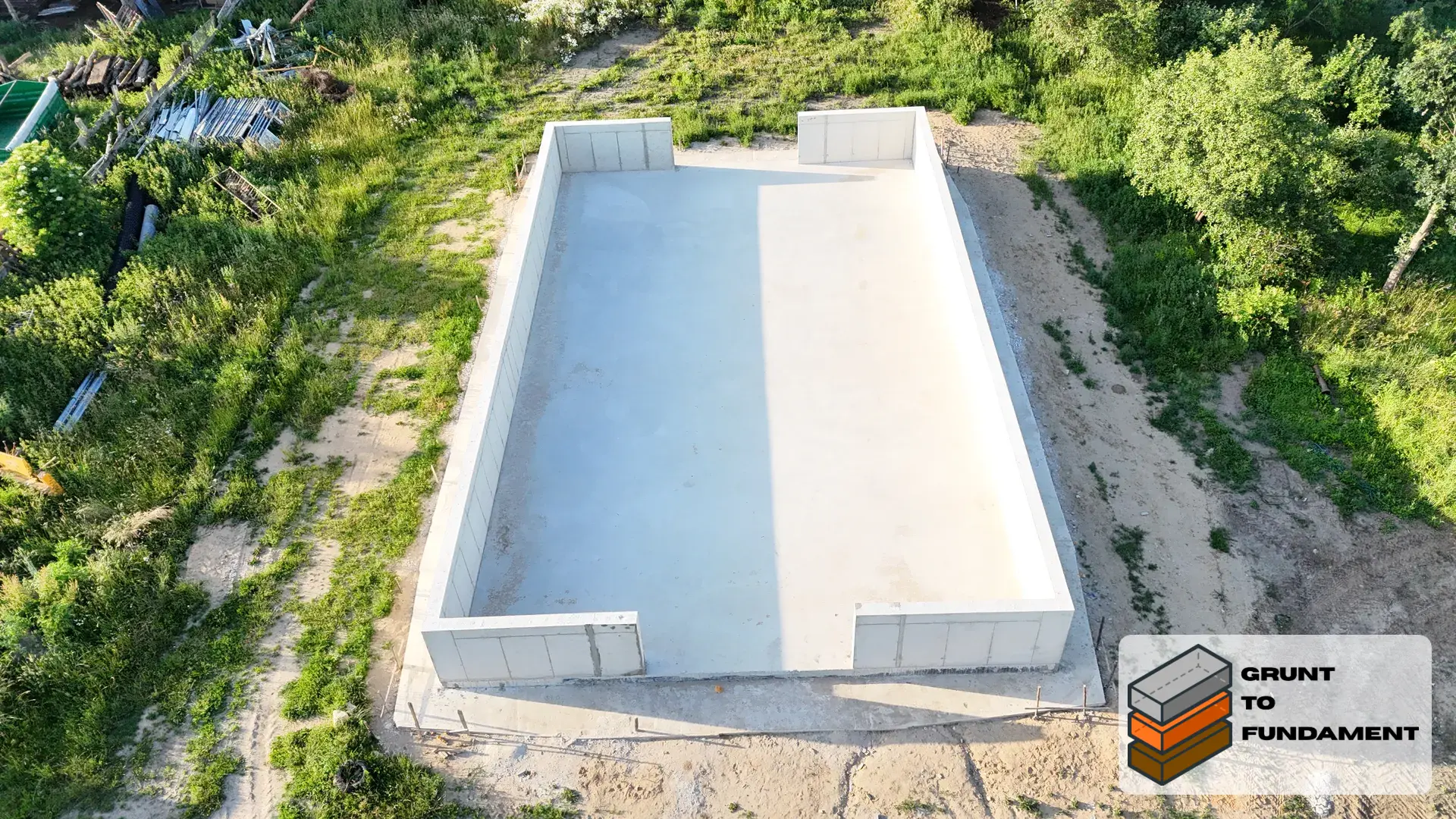 Duża płyta fundamentowa pod halę 270 m² — realizacja GTF Szczecin