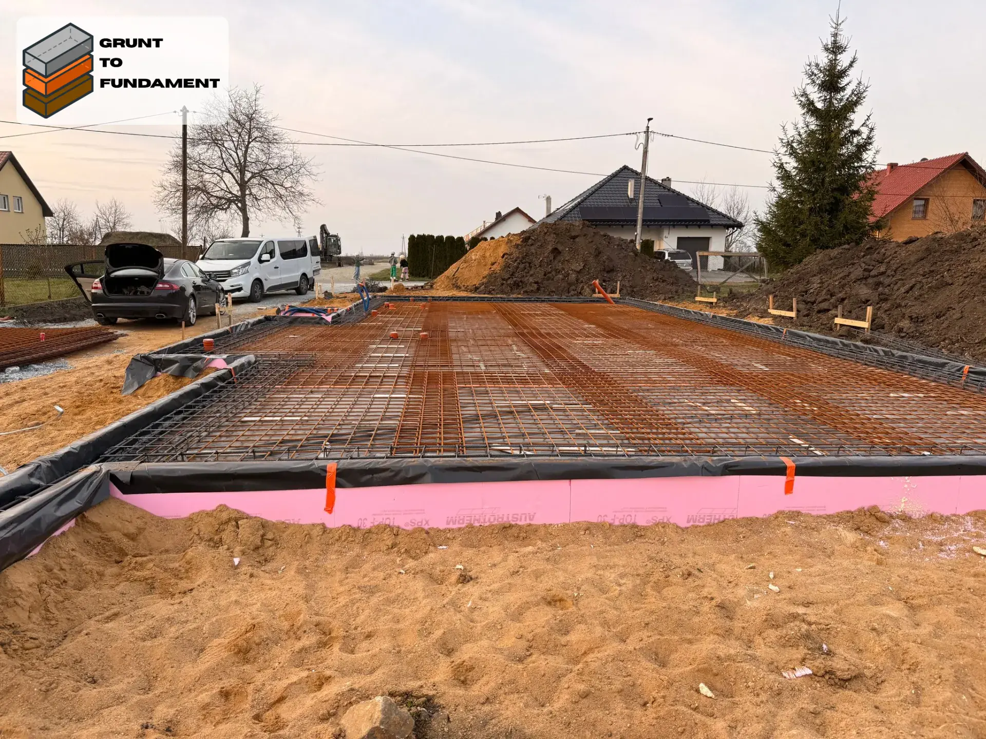 Płyta fundamentowa - Zagródki 162m² — zdjęcie 4