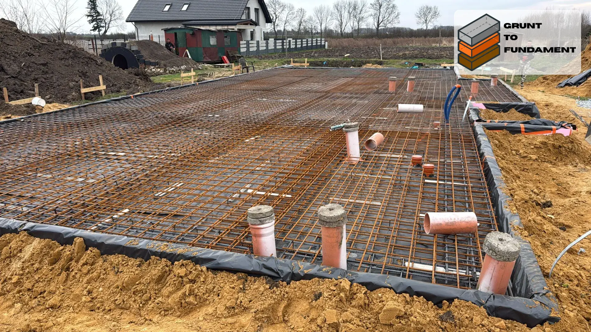 Płyta fundamentowa - Zagródki 162m² — zdjęcie 5