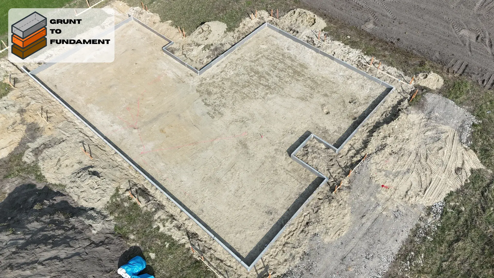 Płyta fundamentowa - Zawada 237m² — zdjęcie 2